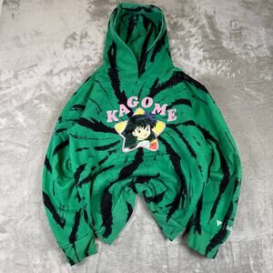 Inuyasha Kagome Fan Club Hoodie (Tie Dye) Men’s Size Large